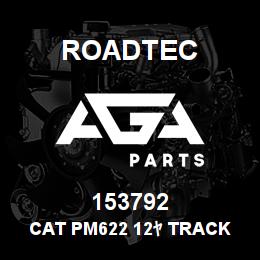 153792 Roadtec CAT PM622 12ﾔ TRACK PAD LOCK NUT | AGA Parts