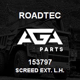 153797 Roadtec SCREED EXT. L.H. | AGA Parts