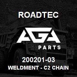 200201-03 Roadtec WELDMENT - C2 CHAIN ACCESS DOOR | AGA Parts