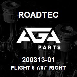 200313-01 Roadtec FLIGHT 6 7/8" RIGHT PITCH LEFT S | AGA Parts