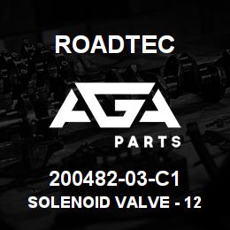 200482-03-C1 Roadtec SOLENOID VALVE - 12 V DOUBLE SCREW | AGA Parts