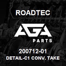 200712-01 Roadtec DETAIL-C1 CONV. TAKE-UP BRACKET | AGA Parts