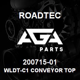 200715-01 Roadtec WLDT-C1 CONVEYOR TOP COVER PLATE | AGA Parts