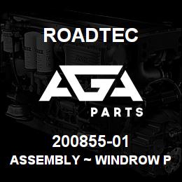 200855-01 Roadtec ASSEMBLY ~ WINDROW PIVOT | AGA Parts
