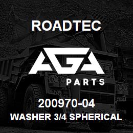 200970-04 Roadtec WASHER 3/4 SPHERICAL | AGA Parts