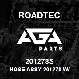 201278S Roadtec HOSE ASSY 201278 W/ SLEEVE | AGA Parts