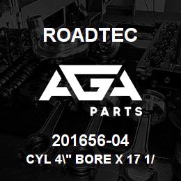 201656-04 Roadtec CYL 4" BORE X 17 1/2" STROKE | AGA Parts