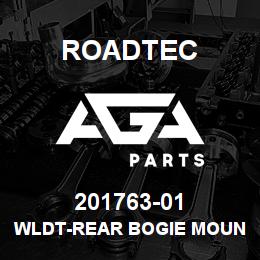 201763-01 Roadtec WLDT-REAR BOGIE MOUNT SLEEVE | AGA Parts