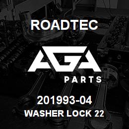 201993-04 Roadtec WASHER LOCK 22 | AGA Parts