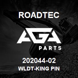 202044-02 Roadtec WLDT-KING PIN | AGA Parts