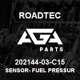 202144-03-C15 Roadtec SENSOR- FUEL PRESSURE & OIL TEMP | AGA Parts