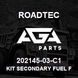 202145-03-C1 Roadtec KIT SECONDARY FUEL FILTER | AGA Parts