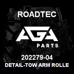 202279-04 Roadtec DETAIL-TOW ARM ROLLER | AGA Parts