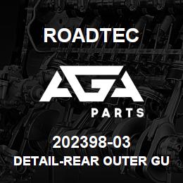 202398-03 Roadtec DETAIL-REAR OUTER GUARD | AGA Parts