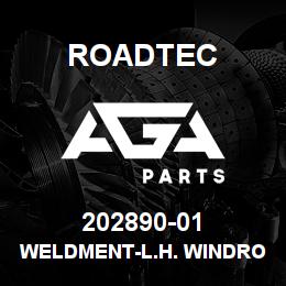 202890-01 Roadtec WELDMENT-L.H. WINDROW SKI | AGA Parts