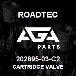 202895-03-C2 Roadtec CARTRIDGE VALVE | AGA Parts
