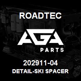 202911-04 Roadtec DETAIL-SKI SPACER | AGA Parts