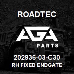 202936-03-C30 Roadtec RH FIXED ENDGATE | AGA Parts