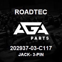 202937-03-C117 Roadtec JACK- 3-PIN | AGA Parts