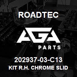 202937-03-C13 Roadtec KIT R.H. CHROME SLIDE ROD | AGA Parts