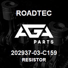 202937-03-C159 Roadtec RESISTOR | AGA Parts