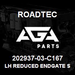 202937-03-C167 Roadtec LH REDUCED ENDGATE SKID RUNNER | AGA Parts