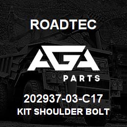 202937-03-C17 Roadtec KIT SHOULDER BOLT | AGA Parts