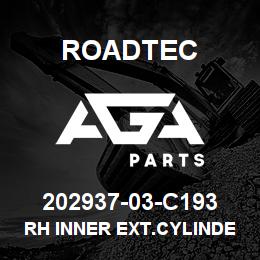 202937-03-C193 Roadtec RH INNER EXT.CYLINDER MOUNT | AGA Parts