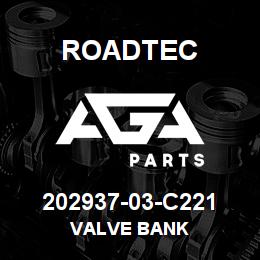 202937-03-C221 Roadtec VALVE BANK | AGA Parts