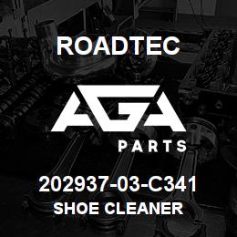 202937-03-C341 Roadtec SHOE CLEANER | AGA Parts