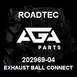 202969-04 Roadtec EXHAUST BALL CONNECTOR - 4" | AGA Parts