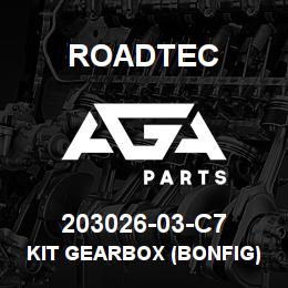 203026-03-C7 Roadtec KIT GEARBOX (BONFIG) | AGA Parts