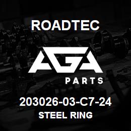 203026-03-C7-24 Roadtec STEEL RING | AGA Parts