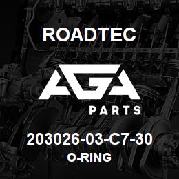 203026-03-C7-30 Roadtec O-RING | AGA Parts