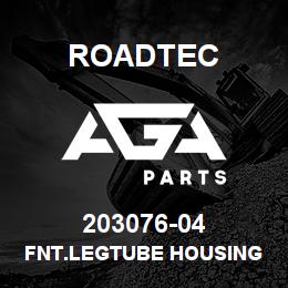 203076-04 Roadtec FNT.LEGTUBE HOUSING BEARING KEEPER | AGA Parts