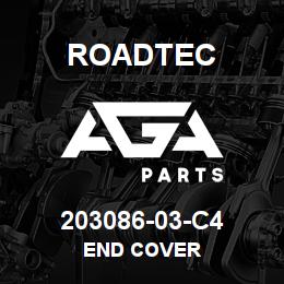 203086-03-C4 Roadtec END COVER | AGA Parts