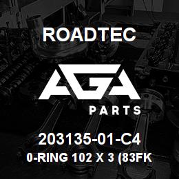 203135-01-C4 Roadtec 0-RING 102 X 3 (83FKM575) | AGA Parts