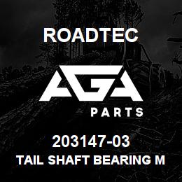 203147-03 Roadtec TAIL SHAFT BEARING MOUNT PLATE | AGA Parts