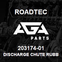 203174-01 Roadtec DISCHARGE CHUTE RUBBER FLASHING | AGA Parts