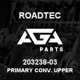 203238-03 Roadtec PRIMARY CONV. UPPER CLAMP BAR | AGA Parts