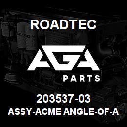 203537-03 Roadtec ASSY-ACME ANGLE-OF-ATTACK-EAGLE | AGA Parts