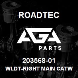 203568-01 Roadtec WLDT-RIGHT MAIN CATWALK-EAGLE-10 | AGA Parts