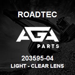 203595-04 Roadtec LIGHT - CLEAR LENS | AGA Parts