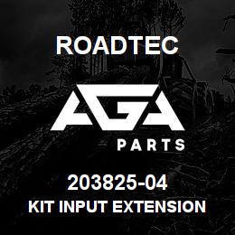 203825-04 Roadtec KIT INPUT EXTENSION (60" DRUM) | AGA Parts