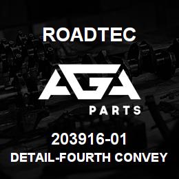 203916-01 Roadtec DETAIL-FOURTH CONVEYOR HOOD RX-500 | AGA Parts
