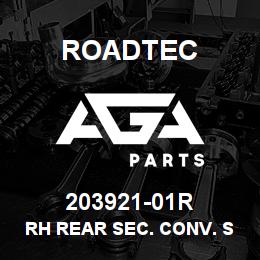 203921-01R Roadtec RH REAR SEC. CONV. SIDE SKIRTING | AGA Parts