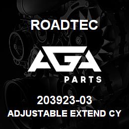 203923-03 Roadtec ADJUSTABLE EXTEND CYLINDER MOUNT | AGA Parts