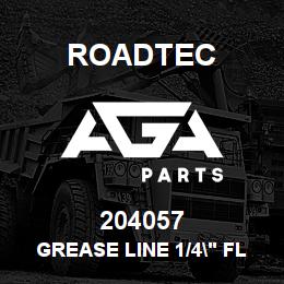 204057 Roadtec GREASE LINE 1/4" FLEX 219"LG. | AGA Parts