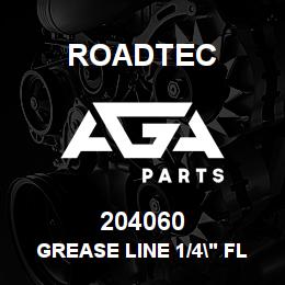 204060 Roadtec GREASE LINE 1/4" FLEX 176"LG. | AGA Parts