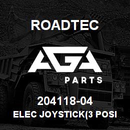 204118-04 Roadtec ELEC JOYSTICK(3 POSITION NORMAL) | AGA Parts